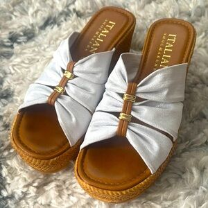 Italian Shoemaker Wedge Shoes size 7.5